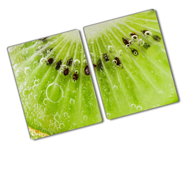 Edzett üveg vágódeszka Kiwi