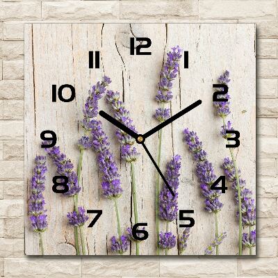 Szögletes üvegóra Lavender fa