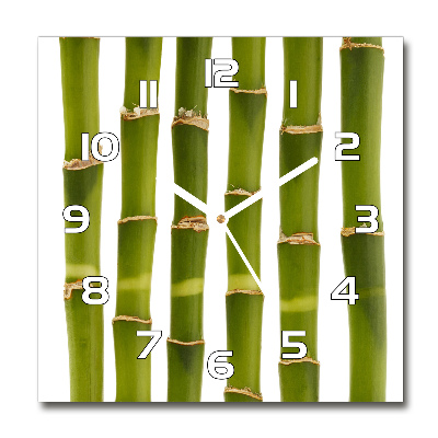 Szögletes üvegóra Bambusz