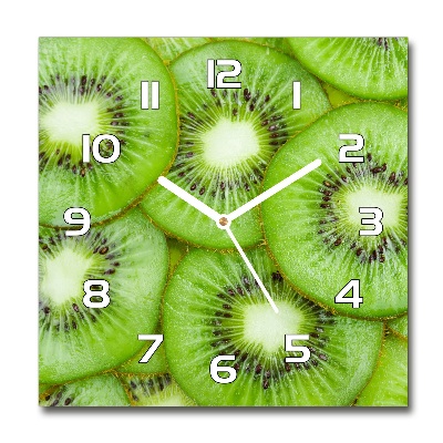 Szögletes fali üvegóra Kiwi