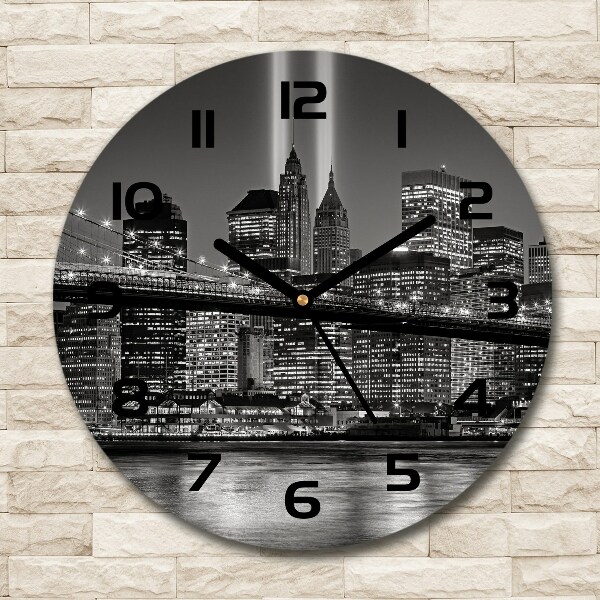 Kerek falióra Manhattan new york city