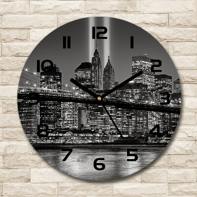 Kerek falióra Manhattan new york city