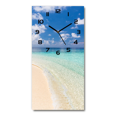Függőleges üvegóra Beach maldív