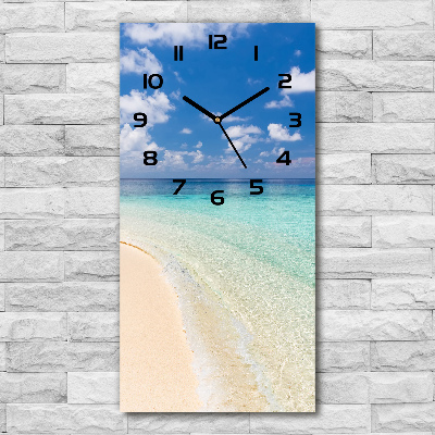 Függőleges üvegóra Beach maldív