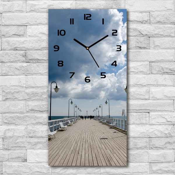 Függőleges üvegóra Pier orłowo