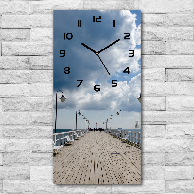 Függőleges üvegóra Pier orłowo