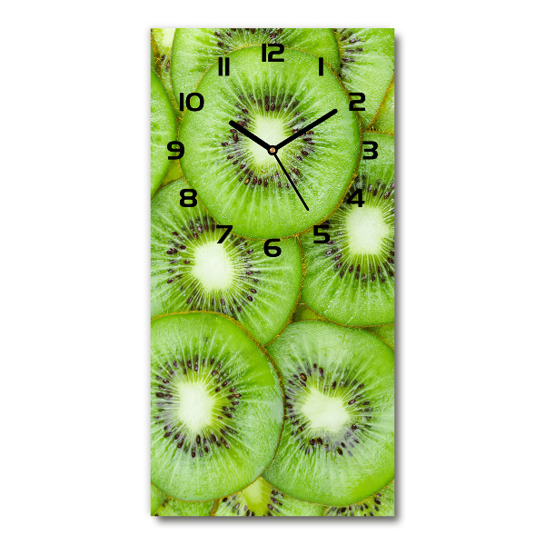 Négyszögletes fali üvegóra Kiwi