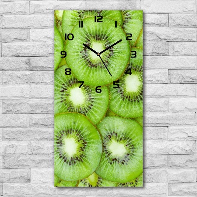 Négyszögletes fali üvegóra Kiwi