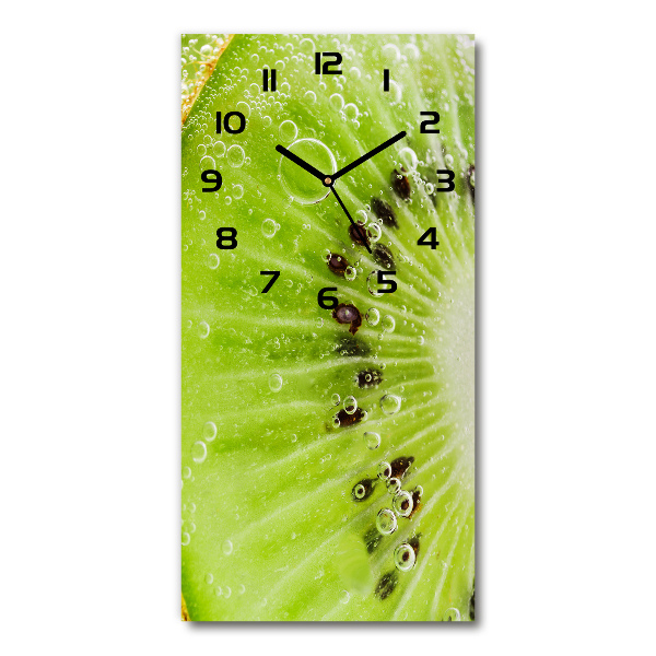 Négyszögletes fali üvegóra Kiwi