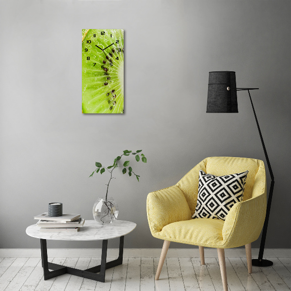 Négyszögletes fali üvegóra Kiwi