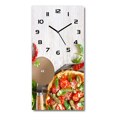 Függőleges üvegóra Pizza