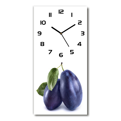 Téglalap alakú üvegóra Szilva
