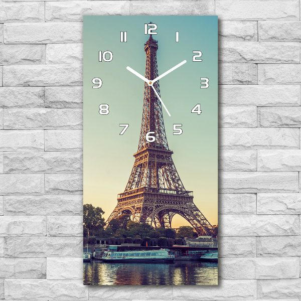 Téglalap alakú üvegóra Párizsi eiffel-torony