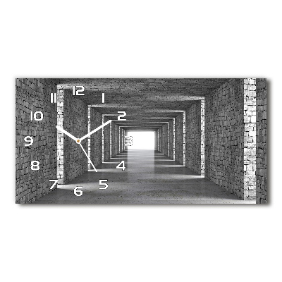 Vízszintes üvegóra Brick tunnel