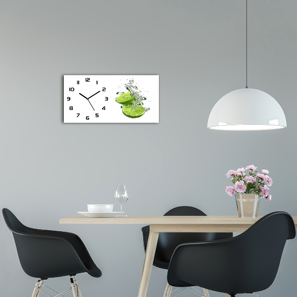 Üvegóra vízszintesen Lime víz alatt