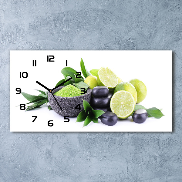 Üvegóra vízszintesen Limes és kövek