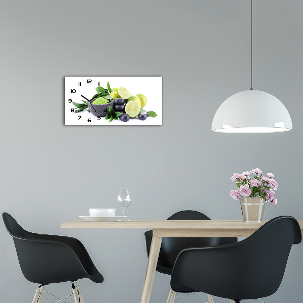 Üvegóra vízszintesen Limes és kövek