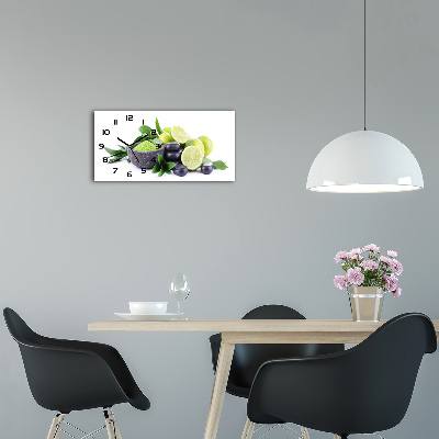 Üvegóra vízszintesen Limes és kövek