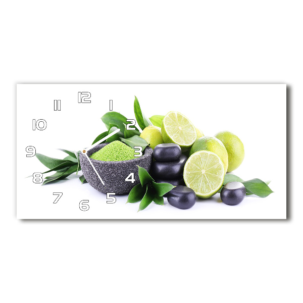 Üvegóra vízszintesen Limes és kövek