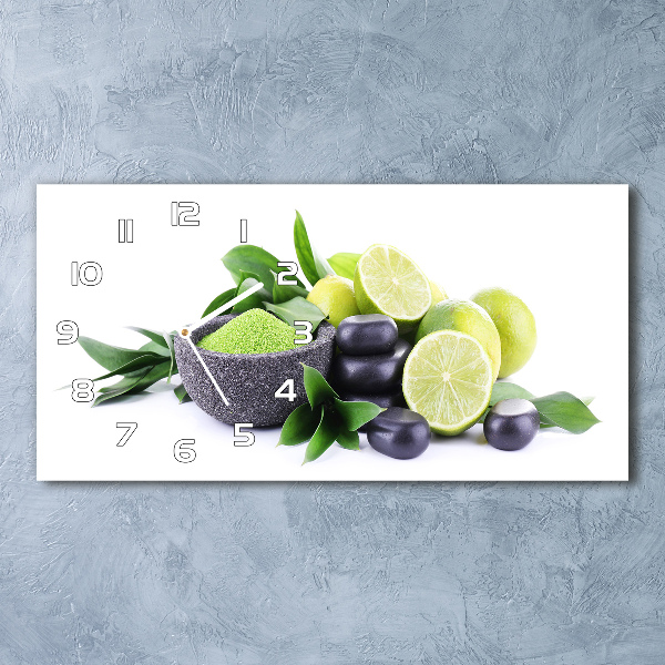 Üvegóra vízszintesen Limes és kövek
