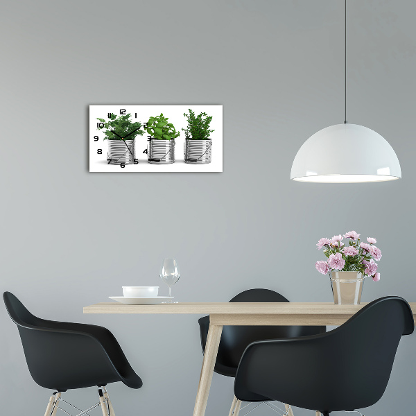 Üvegóra vízszintesen Aromás növények