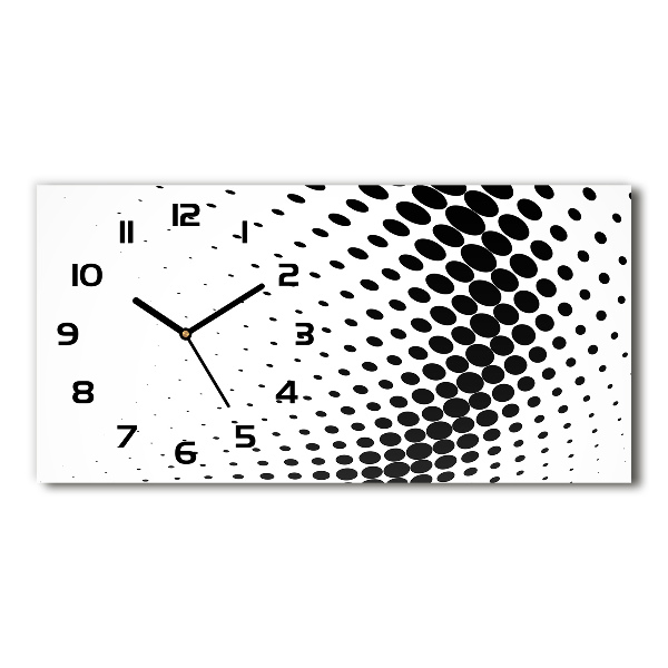 Vízszintes üvegóra Geometriai háttér