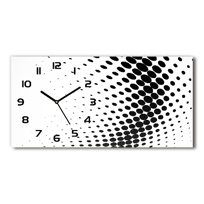 Vízszintes üvegóra Geometriai háttér