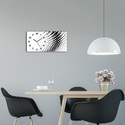 Vízszintes üvegóra Geometriai háttér