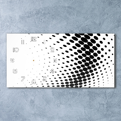 Vízszintes üvegóra Geometriai háttér