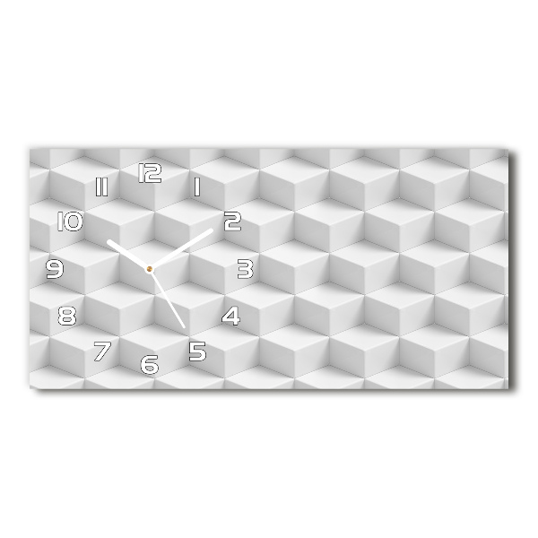 Vízszintes üvegóra 3d absztrakció