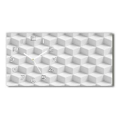 Vízszintes üvegóra 3d absztrakció