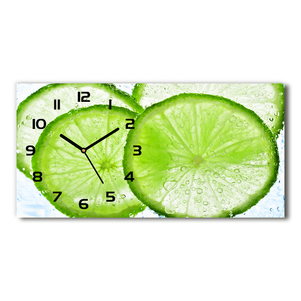 Üvegóra vízszintesen Lime víz alatt