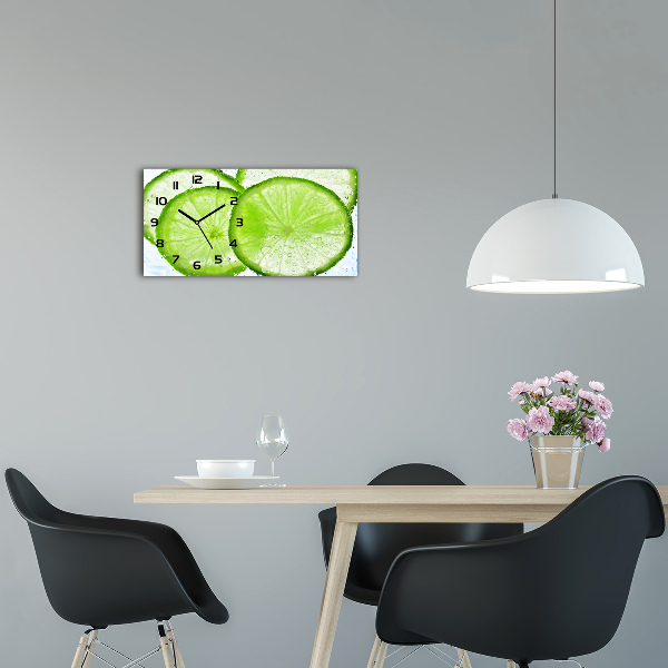 Üvegóra vízszintesen Lime víz alatt