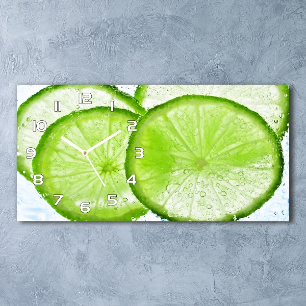 Üvegóra vízszintesen Lime víz alatt