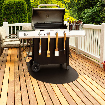 Fém grill alátét félgömbölyű alakú 80x90 cm-es kivitelben