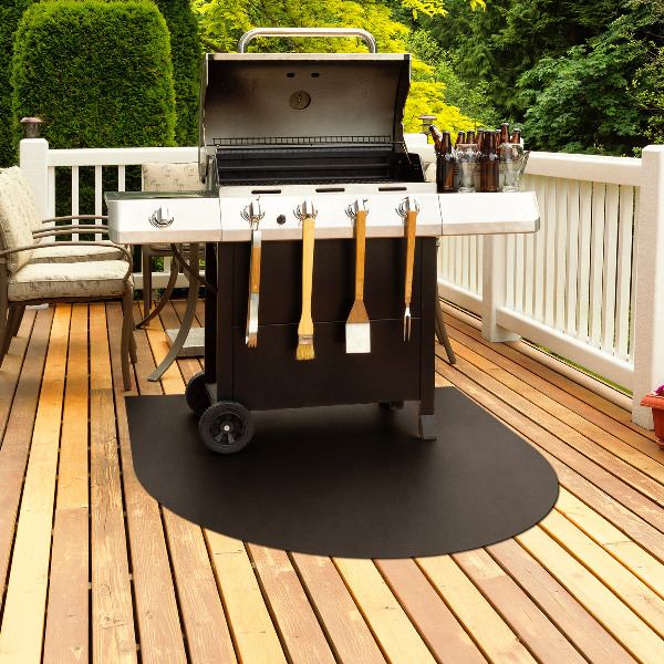 Grill alátét félgömbölyű alakú 100x100 cm-es kivitelben