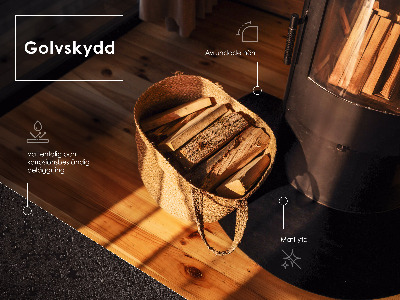 Téglalap alakú kandalló alátét ipari metal