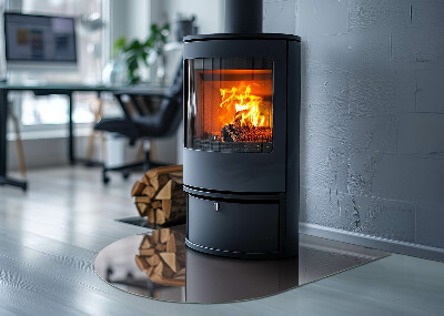 Félovális kandalló alátét Szín Bézs