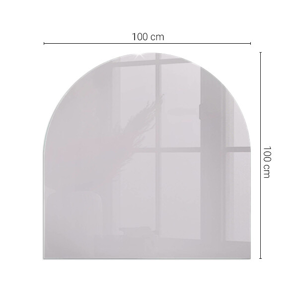 Félovális kandalló alátét Szín Világoslila