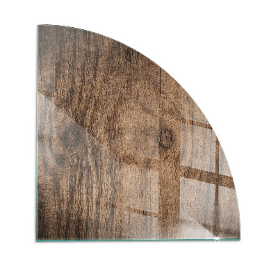 Negyed alakú kandalló alátét Fenyőfa minta