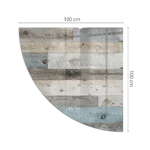 Negyed alakú kandalló alátét Tábla színek különböző árnyalatokban