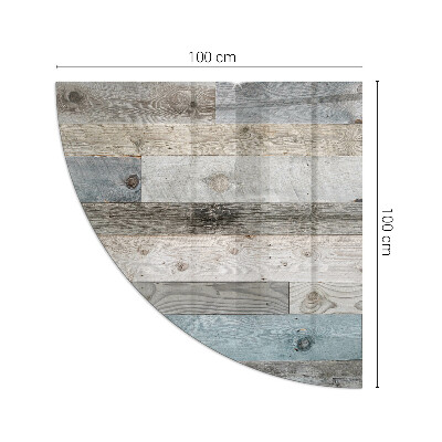 Negyed alakú kandalló alátét Tábla színek különböző árnyalatokban