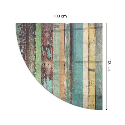 Sarok kandalló üveg alátét Tábla színek különböző árnyalatokban