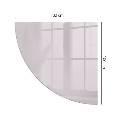 Negyed alakú kandalló alátét Szín Világoslila