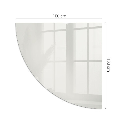 Negyed alakú kandalló alátét Szín Szürke