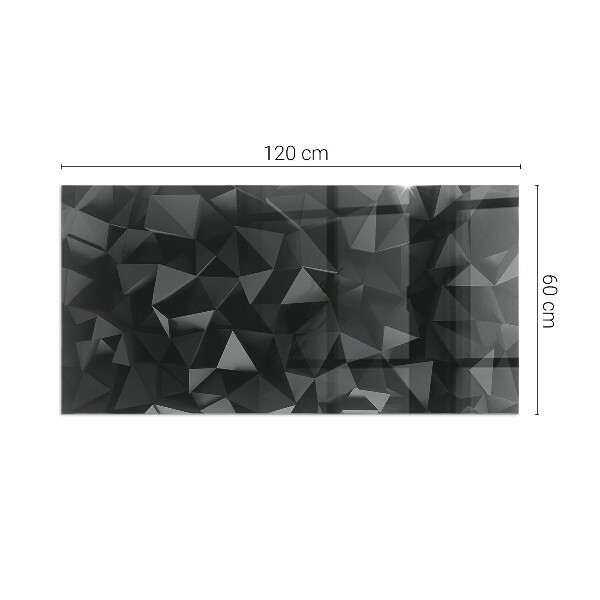 Téglalap formájú kandalló alátét Geometria három dimenzióban