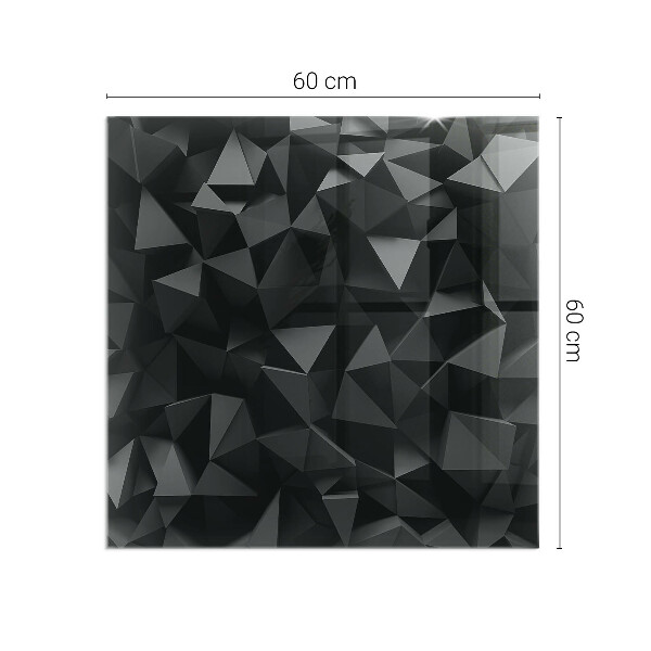 Téglalap formájú kandalló alátét Geometria három dimenzióban
