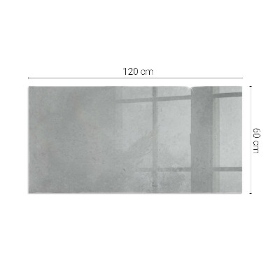 Téglalap alakú kandalló üveg alátét Hatásos betonszerkezet