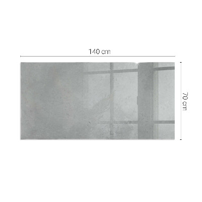 Téglalap alakú kandalló üveg alátét Hatásos betonszerkezet