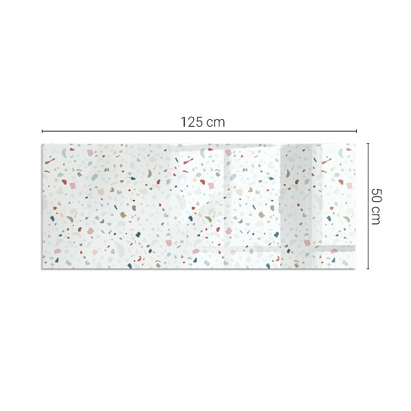 Téglalap üveg alátét kandallóhoz Miniatűr formák